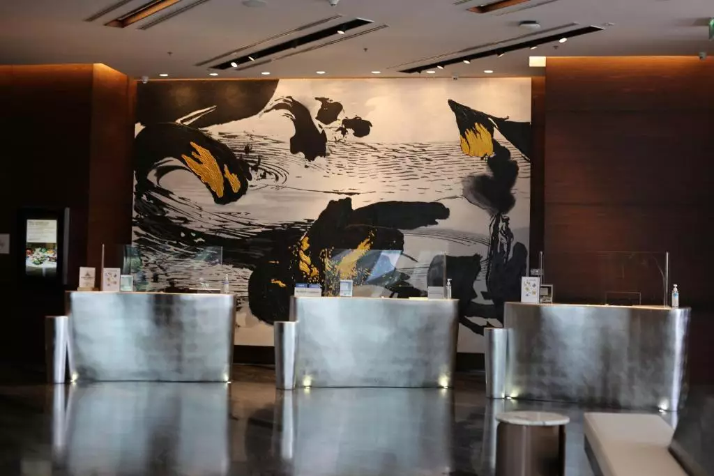 لابی هتل لمریدین بانکوک